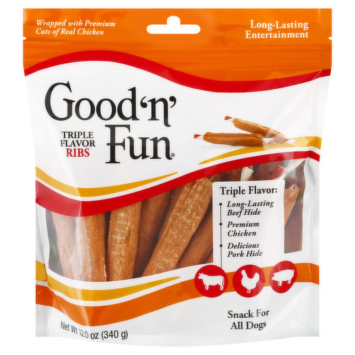 Good 'n' Fun Ribs, Triple Flavor