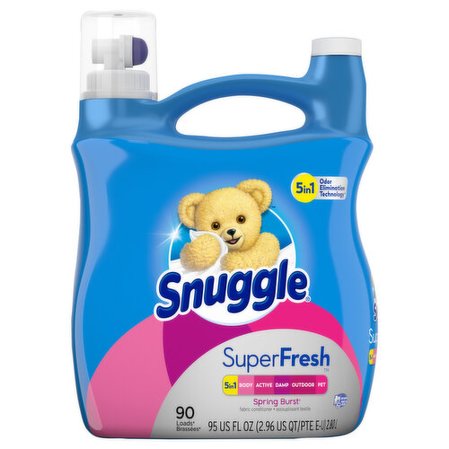 Snuggle Fabric Conditioner, Spring Burst, 5 in1, HE