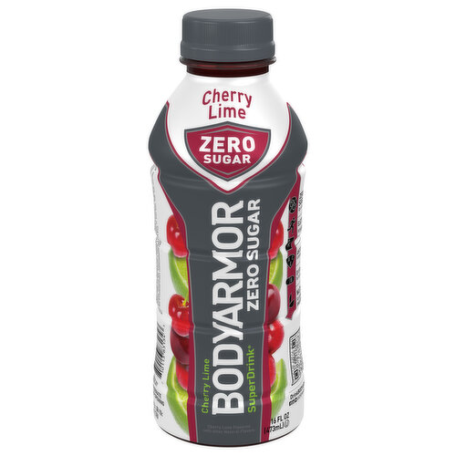 BodyArmor Super Drink, Zero Sugar, Cherry Lime