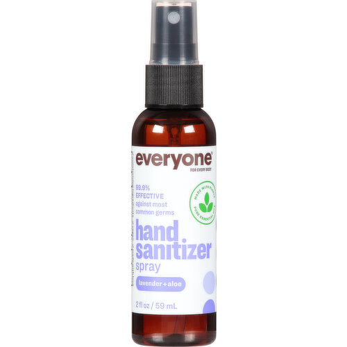 Everyone Hand Sanitizer Spray, Lavender + Aloe