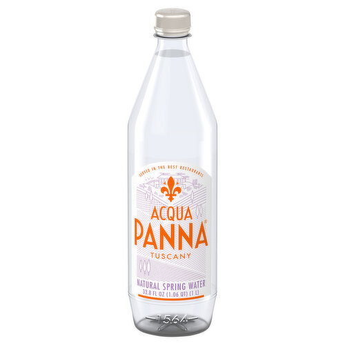 Acqua Panna Spring Water, Natural, Tuscany