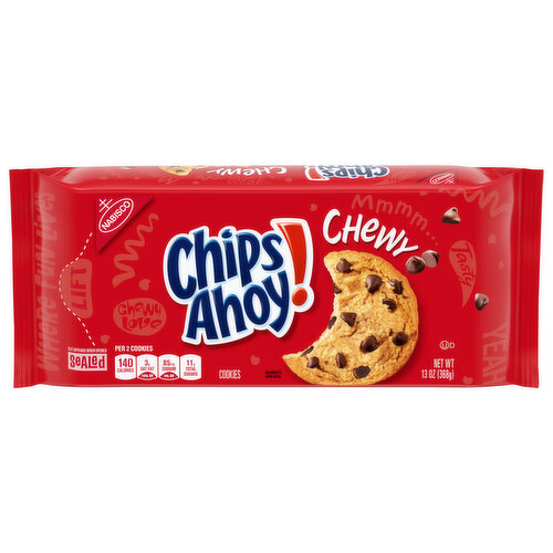 CHIPS AHOY! CHIPS AHOY! Chewy Chocolate Chip Cookies, 13 oz