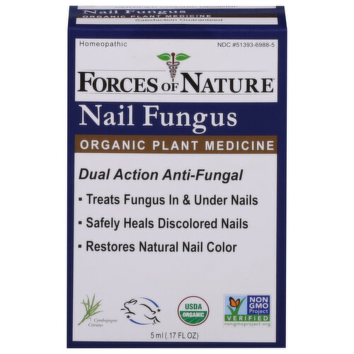 Forces of Nature Nail Fungus, Organic Plant Medicine