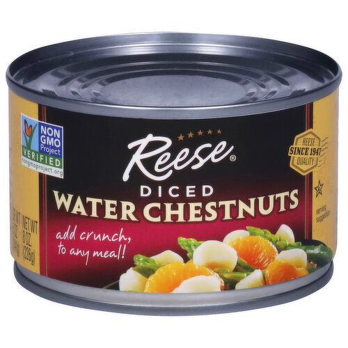 Reese Water Chestnuts, Diced