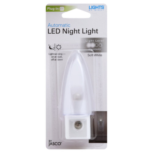 Lights By Night Night Light, LED, Automatic, 0.15 W