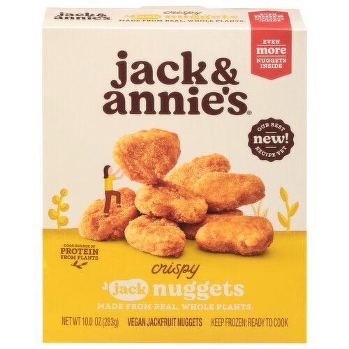 Jack & Annie's Jackfruit Nuggets, Vegan, Crispy