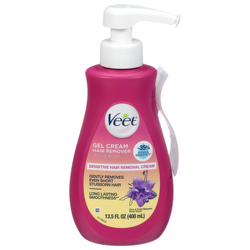 Veet Hair Remover, Aloe & Violet Blossom, Gel Cream