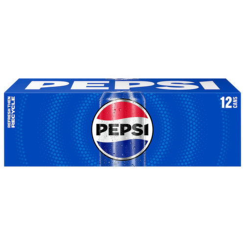 Pepsi Pepsi Soda Cola 12 Fl Oz 12 Count