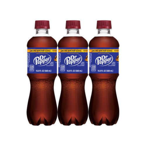 Dr Pepper Dark Berry Soda 6 Pack