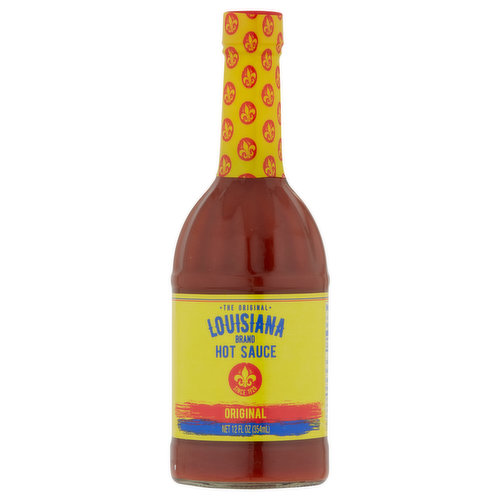 The Original Louisiana Hot Sauce is the perfect everyday hot sauce that will complement any meal. Made from aged hot peppers and vinegar, this sauce is anything but basic! Louisiana Hot Sauce is a condiment on various foods or an ingredient in multiple recipes.