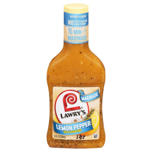 Lawry's Lemon Pepper With Lemon Marinade