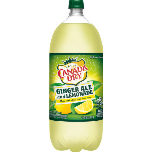 Canada Dry Soda, Ginger Ale and Lemonade