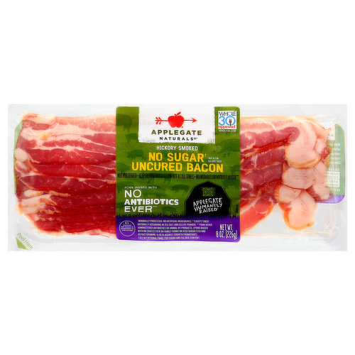 Applegate Naturals Hickory Smoked No Sugar Uncured Bacon