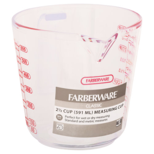 Faberware Measuring Cup, 2-1/2 Cup