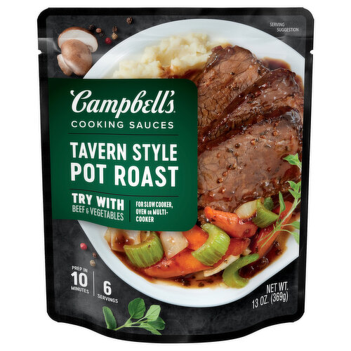 Campbell's Cooking Sauces, Tavern Style Pot Roast