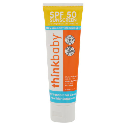 Thinkbaby Sunscreen, SPF 50