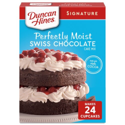 Duncan Hines Signature Perfectly Moist Swiss Chocolate Cake Mix