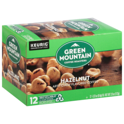 Green Mountain Coffee Coffee, Hazelnut, K-Cup Pods