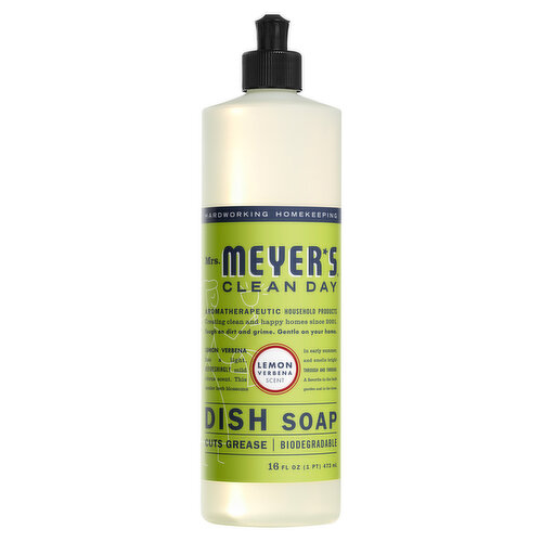 Mrs. Meyer's Dish Soap, Lemon Verbena Scent