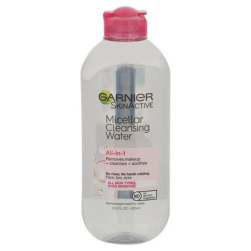 SkinActive Micellar Cleansing Water, All-in-1