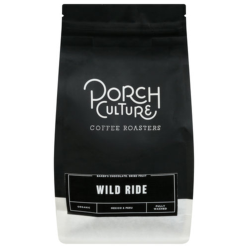Porch Culture Coffee Roasters Coffee, Wild Ride