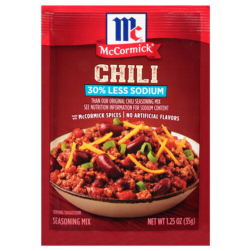 McCormick Less Sodium Chili Seasoning Mix
