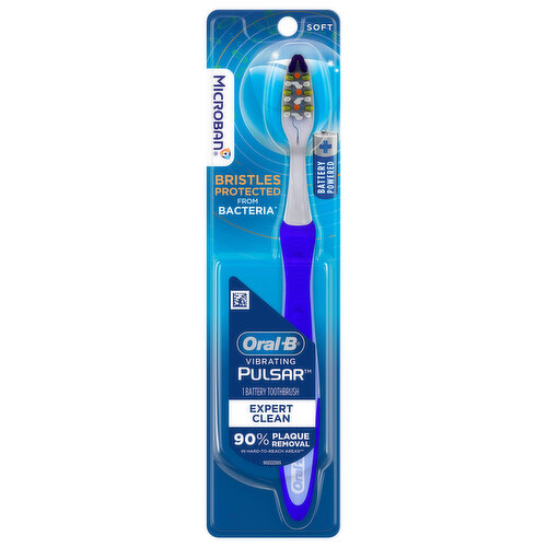 Oral-B Toothbrush, Expert Clean, Vibrating