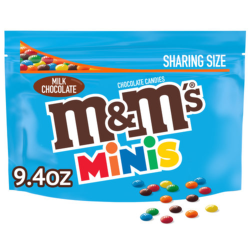 M&M'S M&M'S Minis Milk Chocolate Candy Resealable Bag 