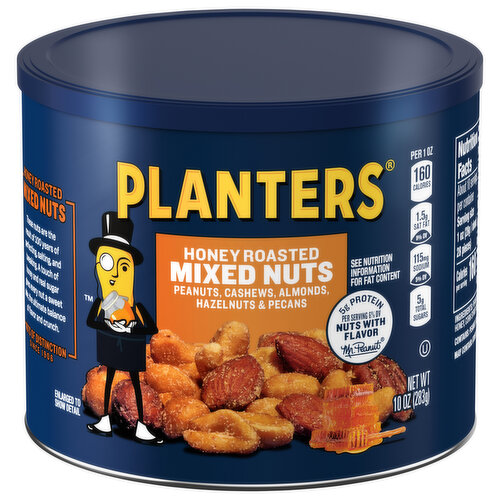 Planters Mixed Nuts, Honey Roasted