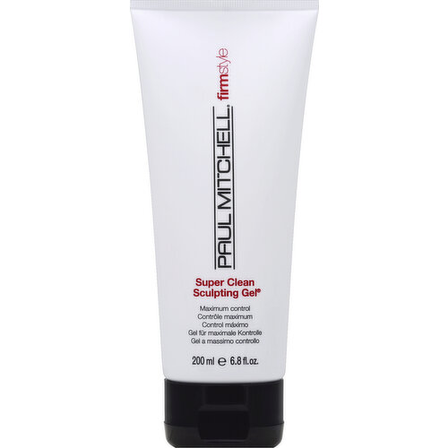 Paul Mitchell Sculpting Gel, Super Clean, Firm Style