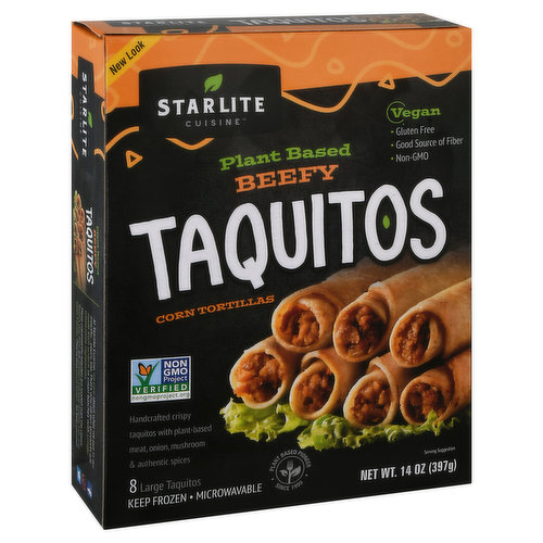Starlite Cuisine Taquitos, Beefy