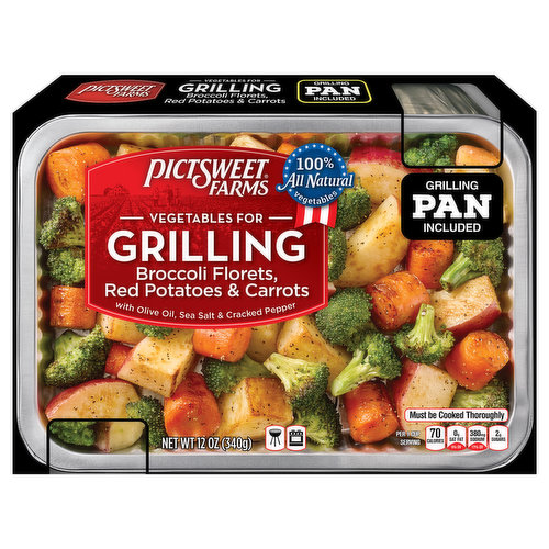 Grilling pan included.