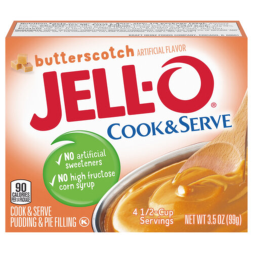 Jell-O Pudding & Pie Filling, Butterscotch