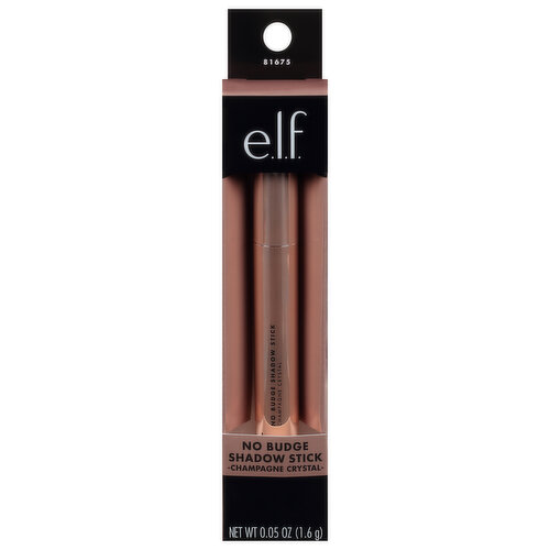 e.l.f. Shadow Stick, No Budge, Champagne Crystal, 81675