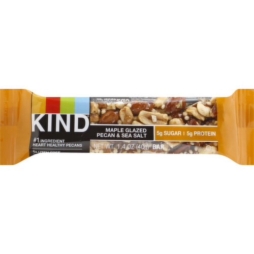 KIND Bar, Maple Glazed Pecan & Sea Salt
