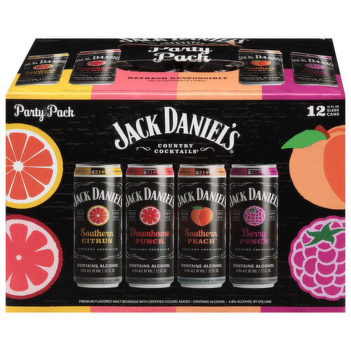 Jack Daniels Country Cocktails Assorted Party Pack Spring Market