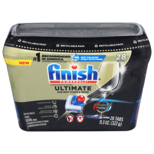 Finish Dishwasher Detergent, Automatic