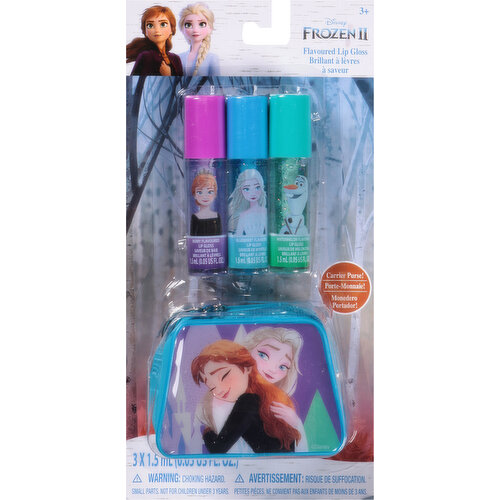 Disney Flavoured Lip Gloss, Frozen II, 3+