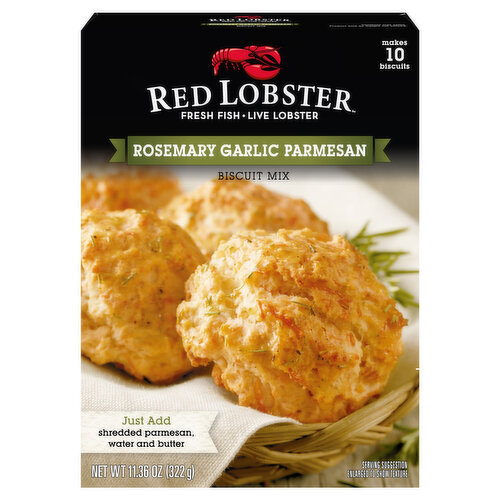 Red Lobster Biscuit Mix, Rosemary Garlic Parmesan