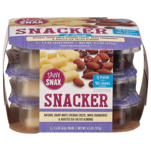 Savvy Snax Snacker, 3-Pack