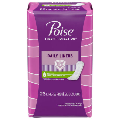 Poise® Liners, Ultrathins and PADS