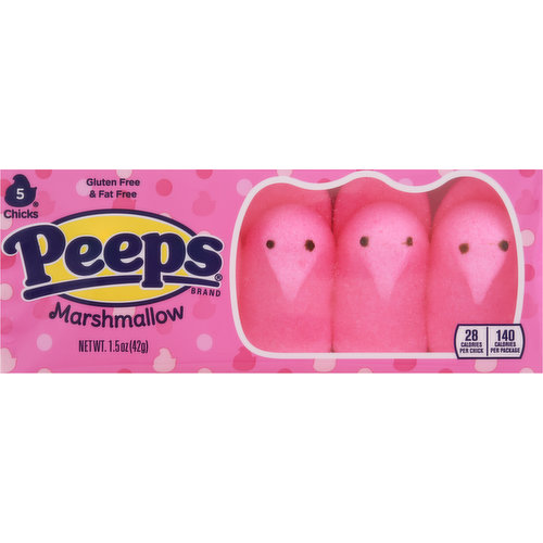 Peeps Candy, Marshmallow Chicks