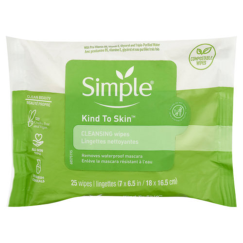 Simple Wipes, Cleansing