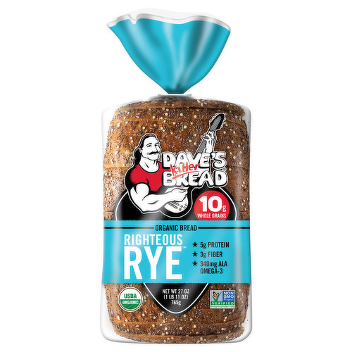 Dave's Killer Bread Bread, Organic, Righteous Rye