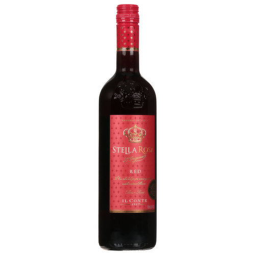 Stella Rosso Semi-Sweet Red Wine Rose Red