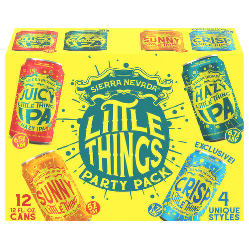 Sierra Nevada Beer, Little Things, Party Pack