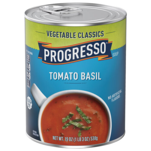 Progresso Soup, Tomato Basil