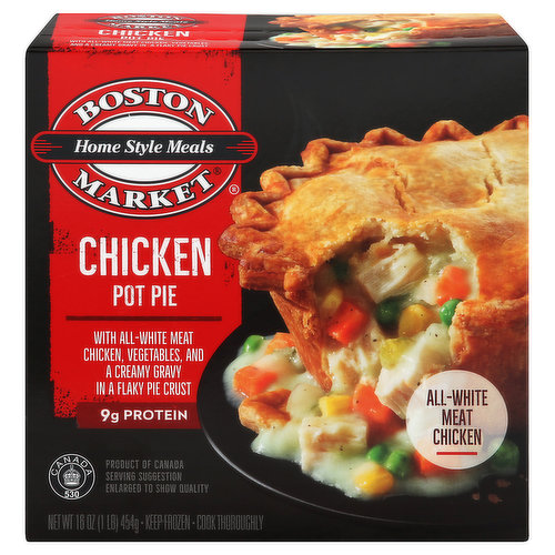 Boston Market Pot Pie, Chicken