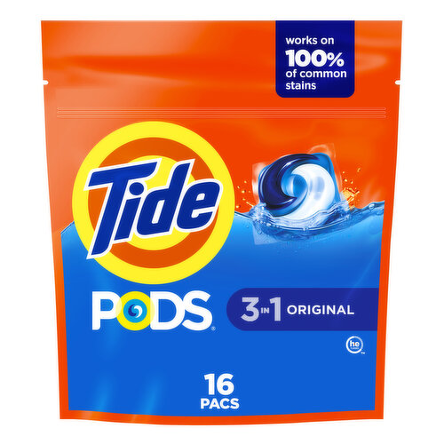 Tide PODS Laundry Detergent Soap Pacs, Spring Meadow Scent