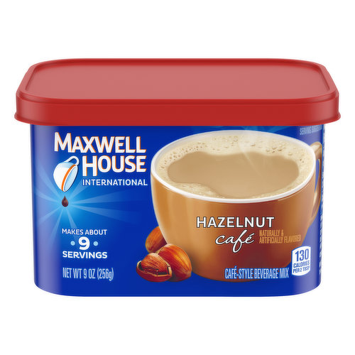 Maxwell House Hazelnut Cafe Beverage Mix